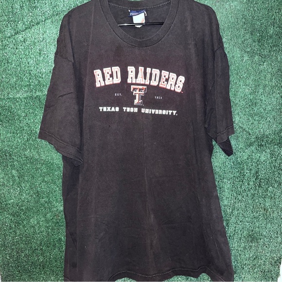 Vintage Other - vintage Y2K Texas Tech Red Raiders Black Jansport Shirt XXL College Football